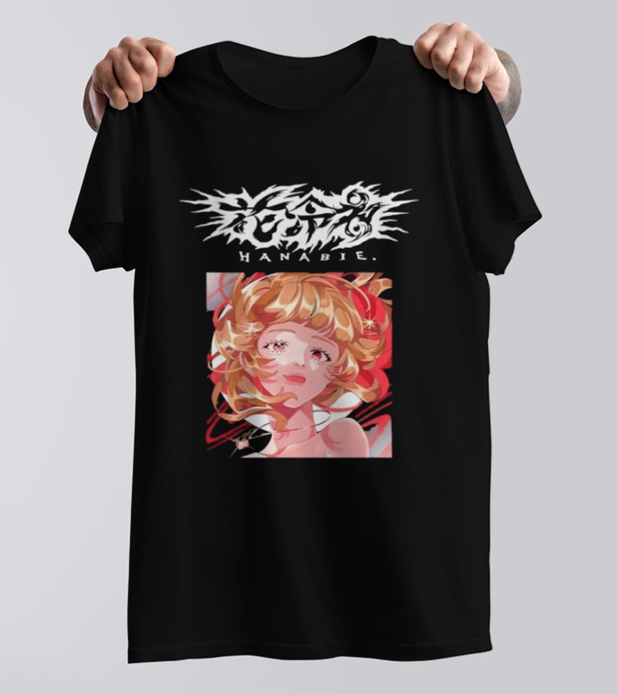 Hanabie J Rock Metalcore Anime T-Shirt