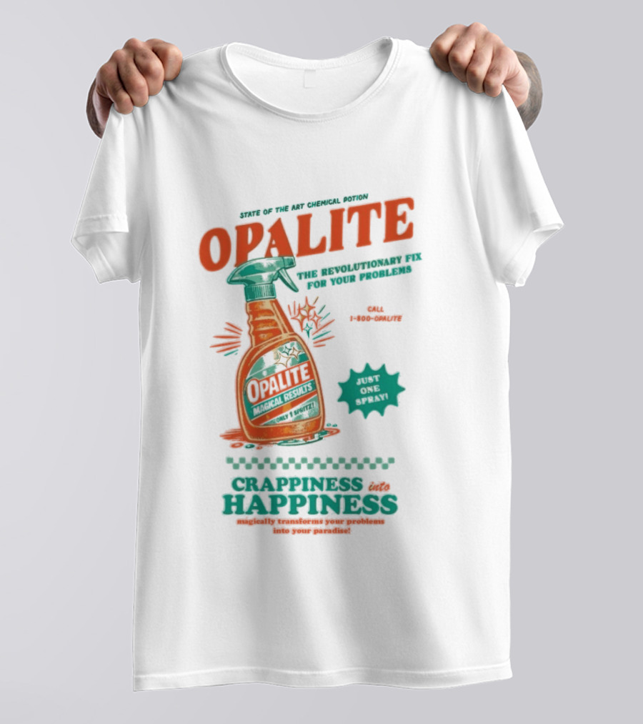 Opalite State Of The Art Chemical Potion Craftiness And Happiness T-Shirt
