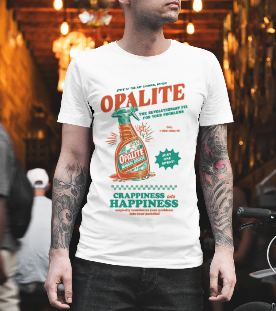 Opalite State Of The Art Chemical Potion Craftiness And Happiness T-Shirt