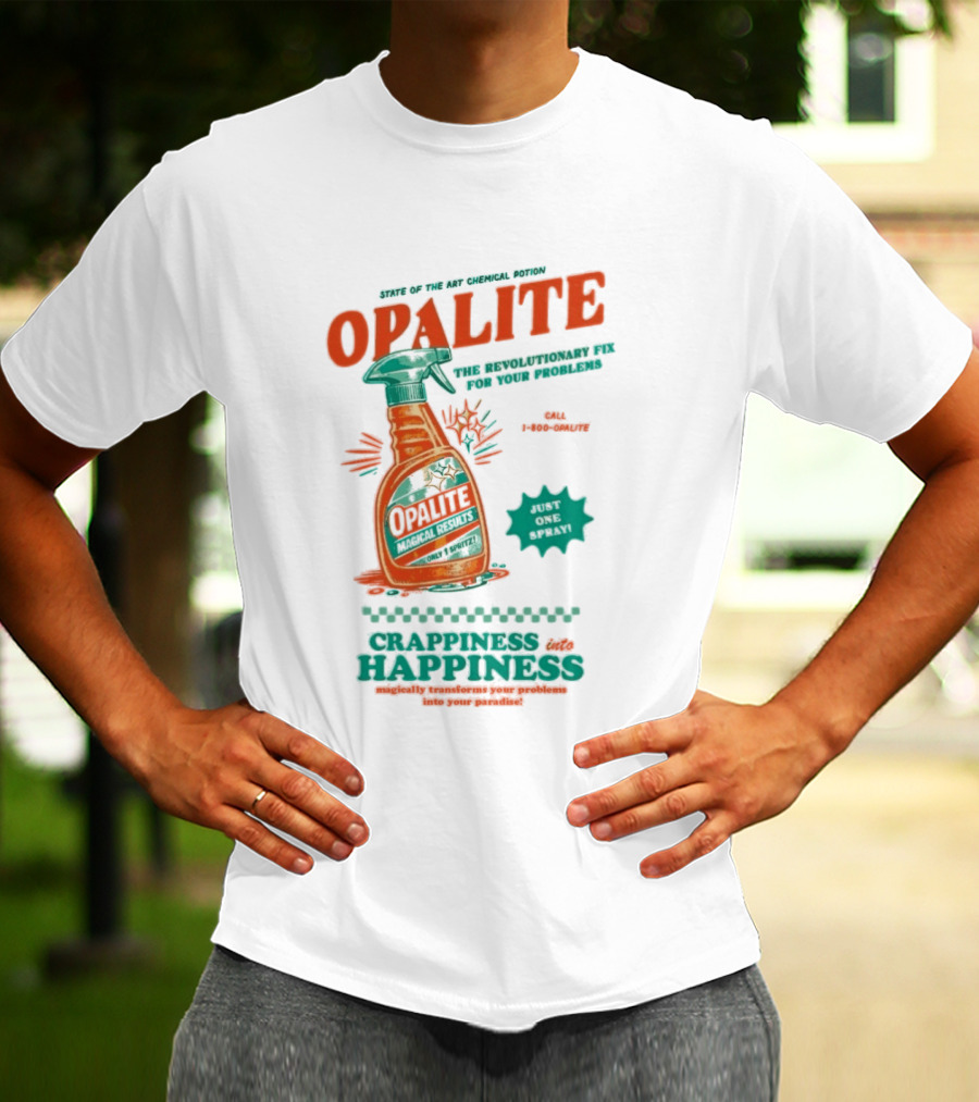 Opalite State Of The Art Chemical Potion Craftiness And Happiness T-Shirt