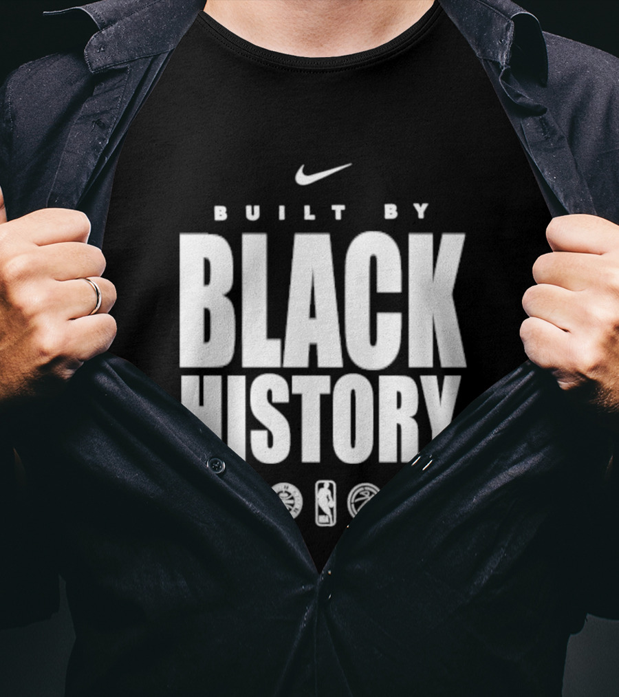 Nike Built By Black History San Antonio Spurs NBA T-Shirt
