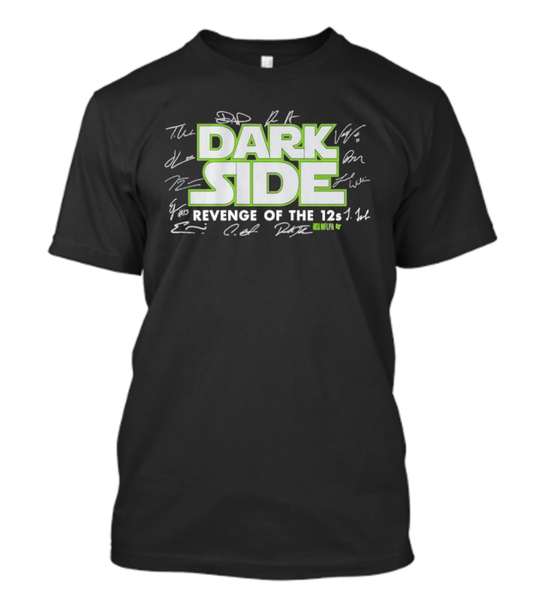 Seattle Football Dark Side Revenge Of The 12s Champions T-Shirt