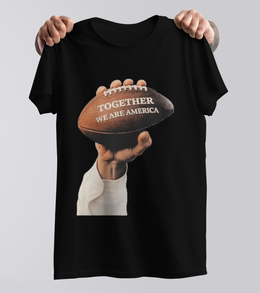Bad Bunny Together We Are America 2026 Football Collaboration T-Shirt
