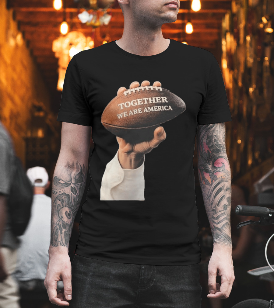 Bad Bunny Together We Are America 2026 Football Collaboration T-Shirt