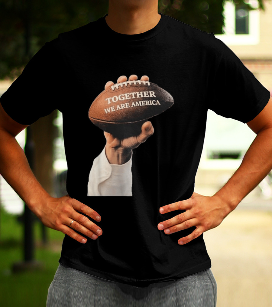 Bad Bunny Together We Are America 2026 Football Collaboration T-Shirt
