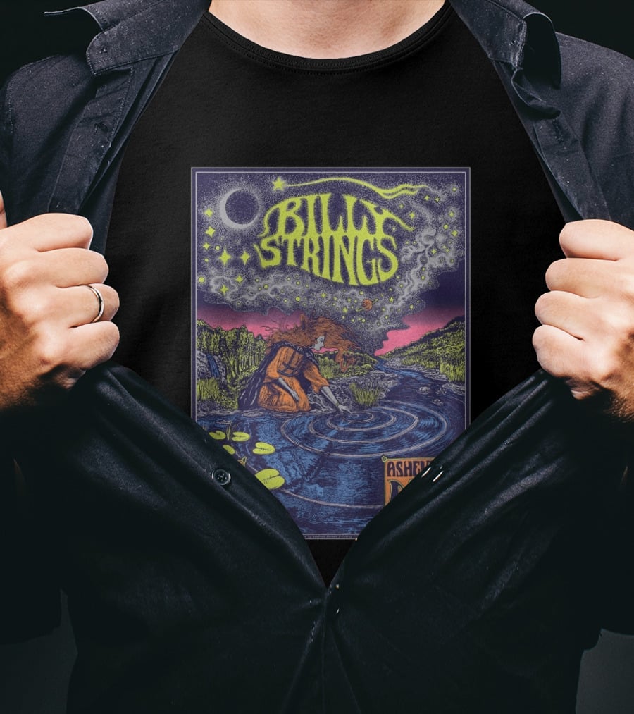 Billy Strings February 2026 ExploreAsheville.com Arena Asheville NC T-Shirt