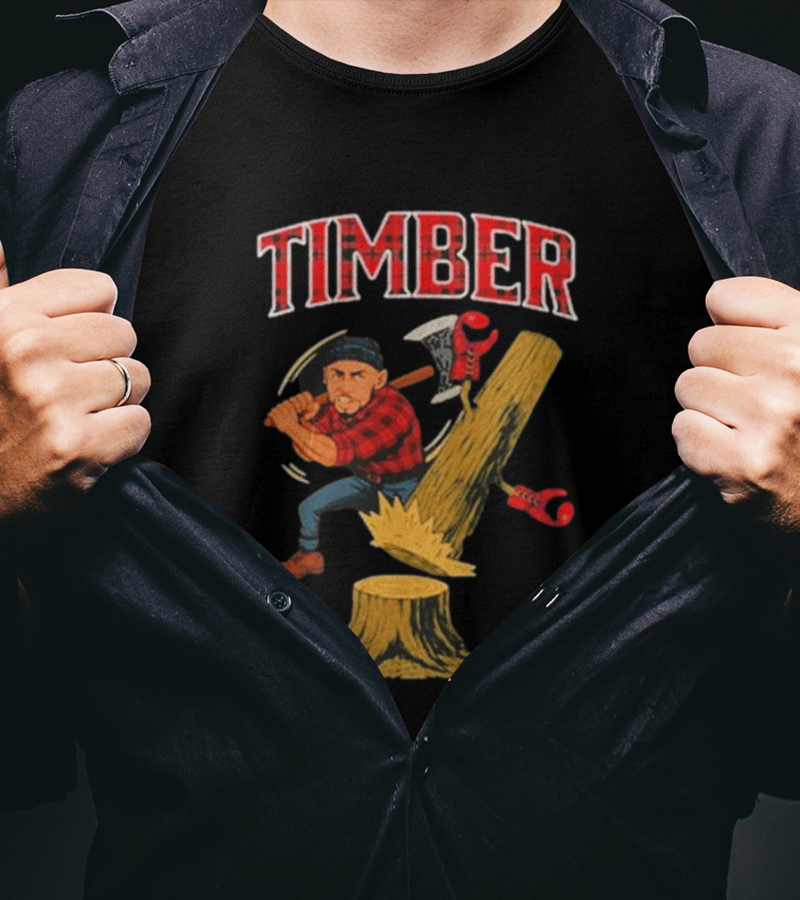 Keith Thurman Timber Lumberjack Axe One Time T-Shirt
