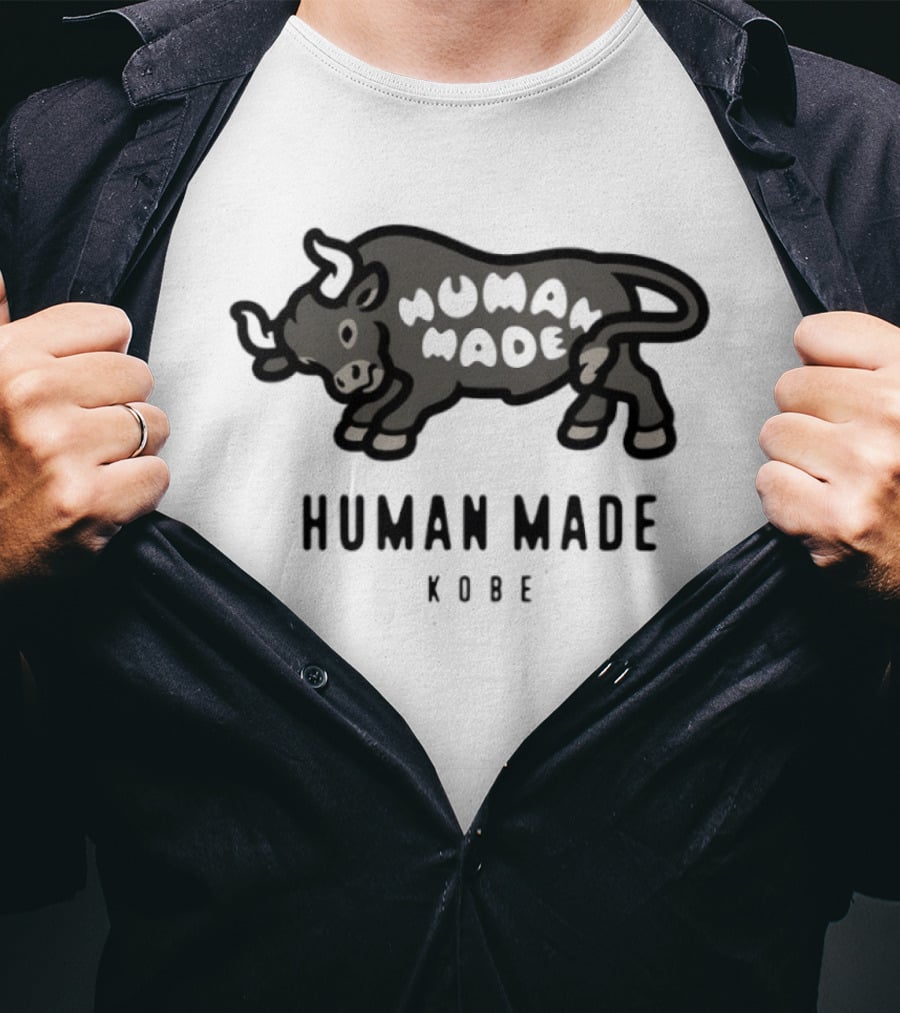 Human Made Buffalo Kobe Edition Unique Fashion T-Shirt