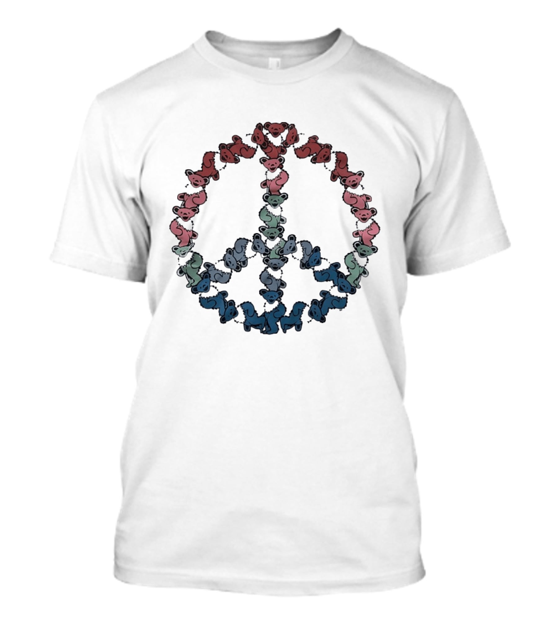 Grateful Dead Dancing Bears Peace T-Shirt