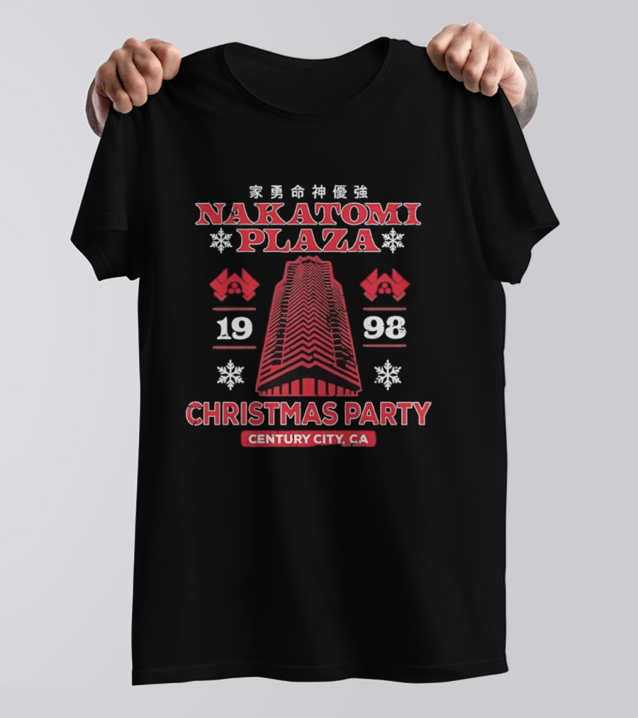 Nakatomi Plaza Christmas Party 1998 Century City CA T-Shirt