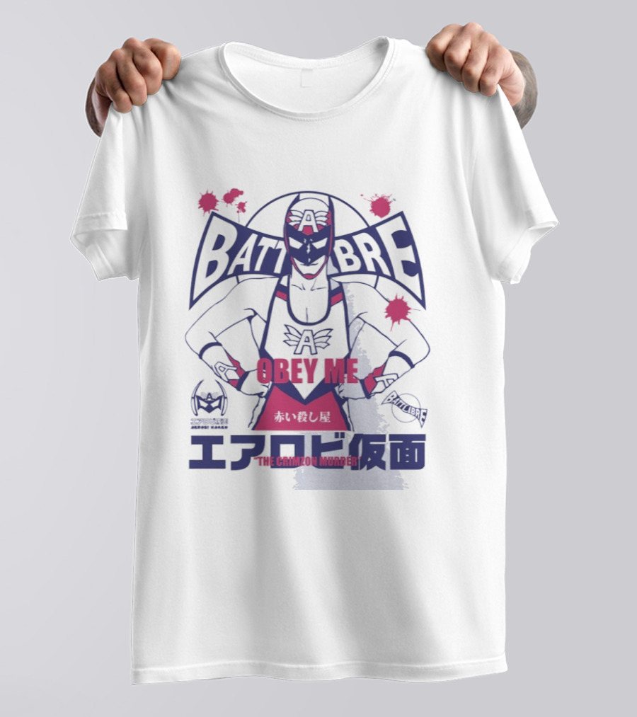 Obey Me The Crimson Murder Battlibre Japanese T-Shirt