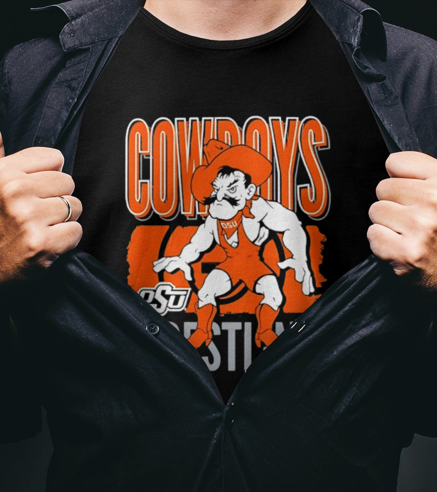 Cowboys OSU Wrestling Oklahoma State T-Shirt