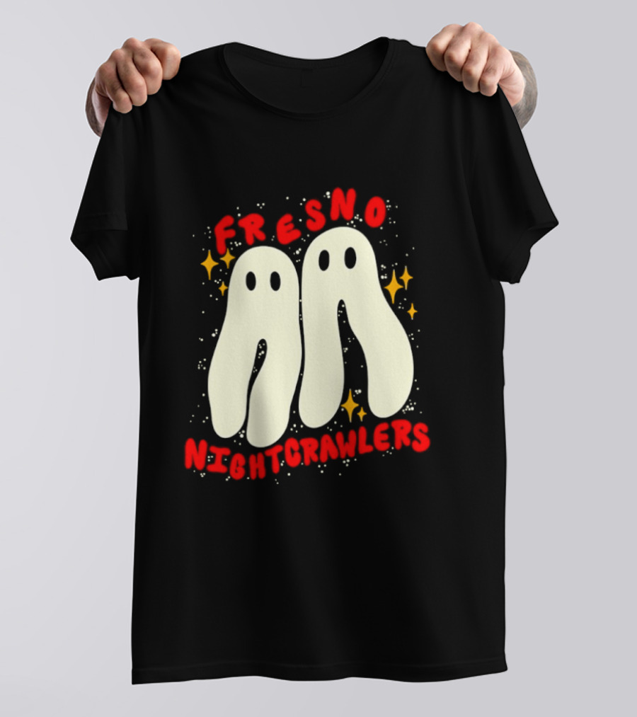Fresno Nightcrawlers Ghost Legends Bright Starry Spirits T-Shirt