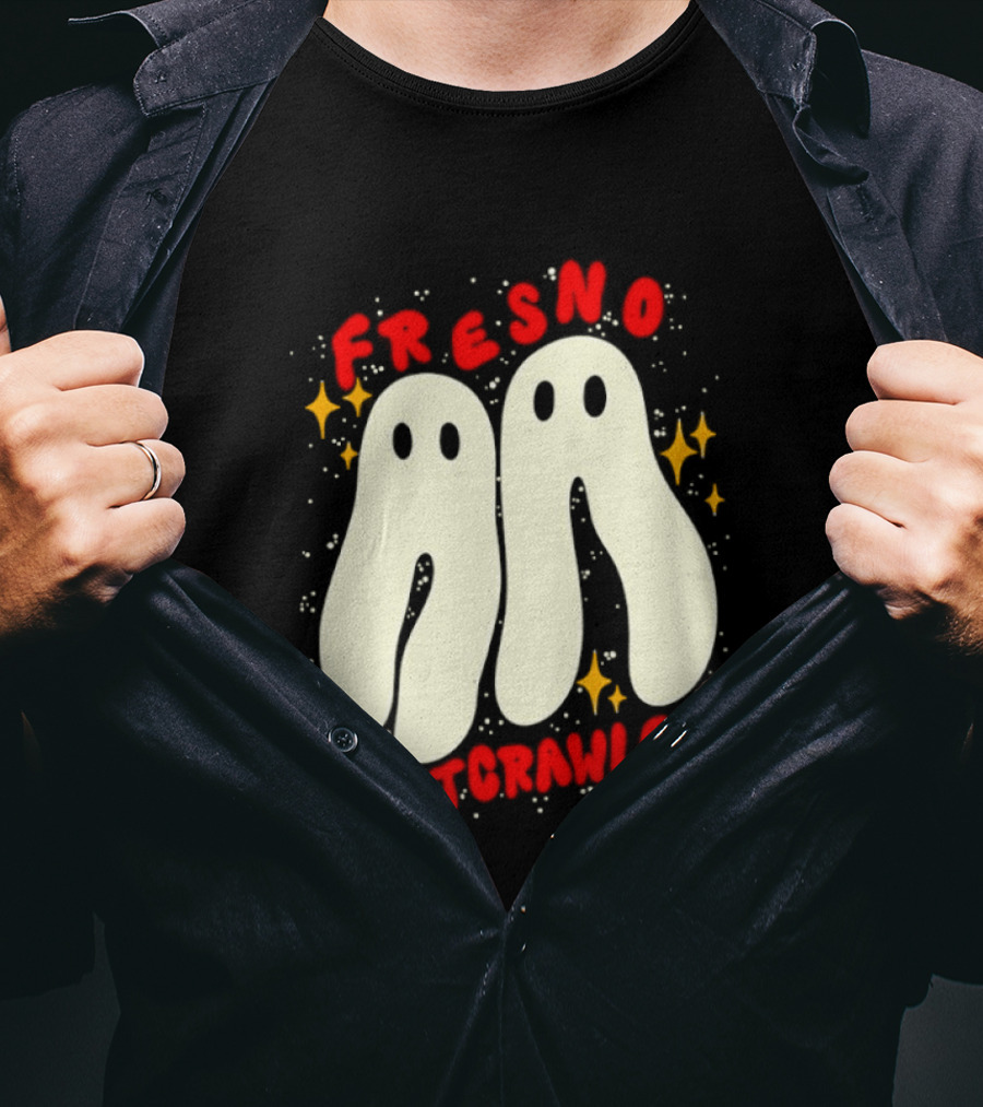 Fresno Nightcrawlers Ghost Legends Bright Starry Spirits T-Shirt