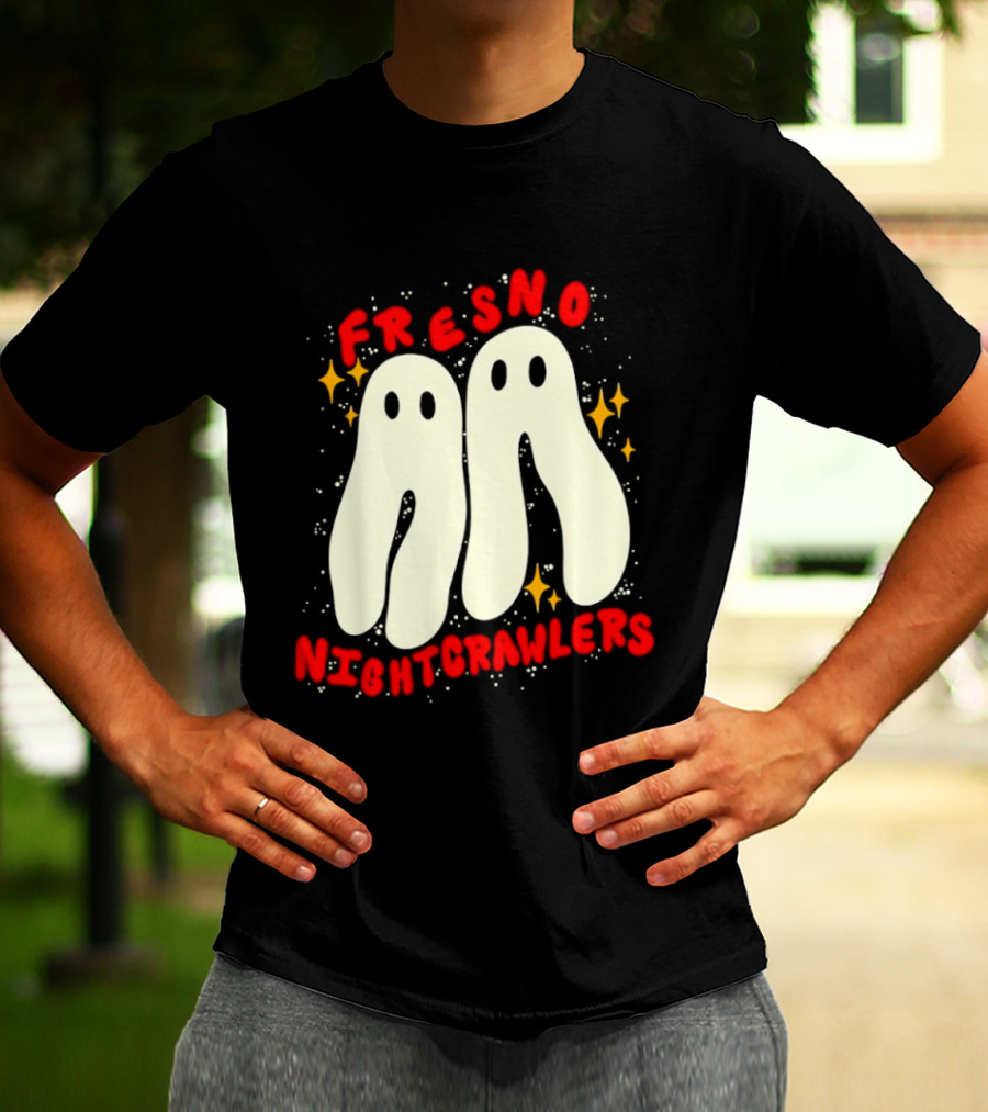 Fresno Nightcrawlers Ghost Legends Bright Starry Spirits T-Shirt