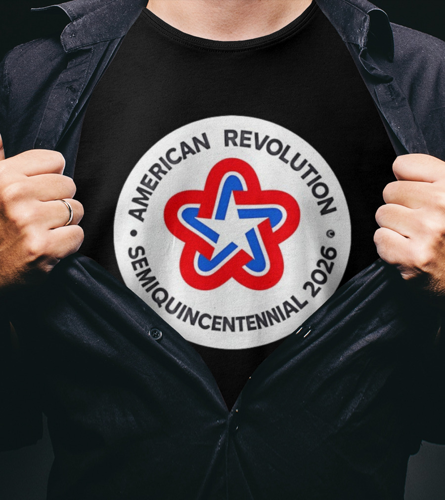 American Revolution Semiquincentennial 2026 Star T-Shirt