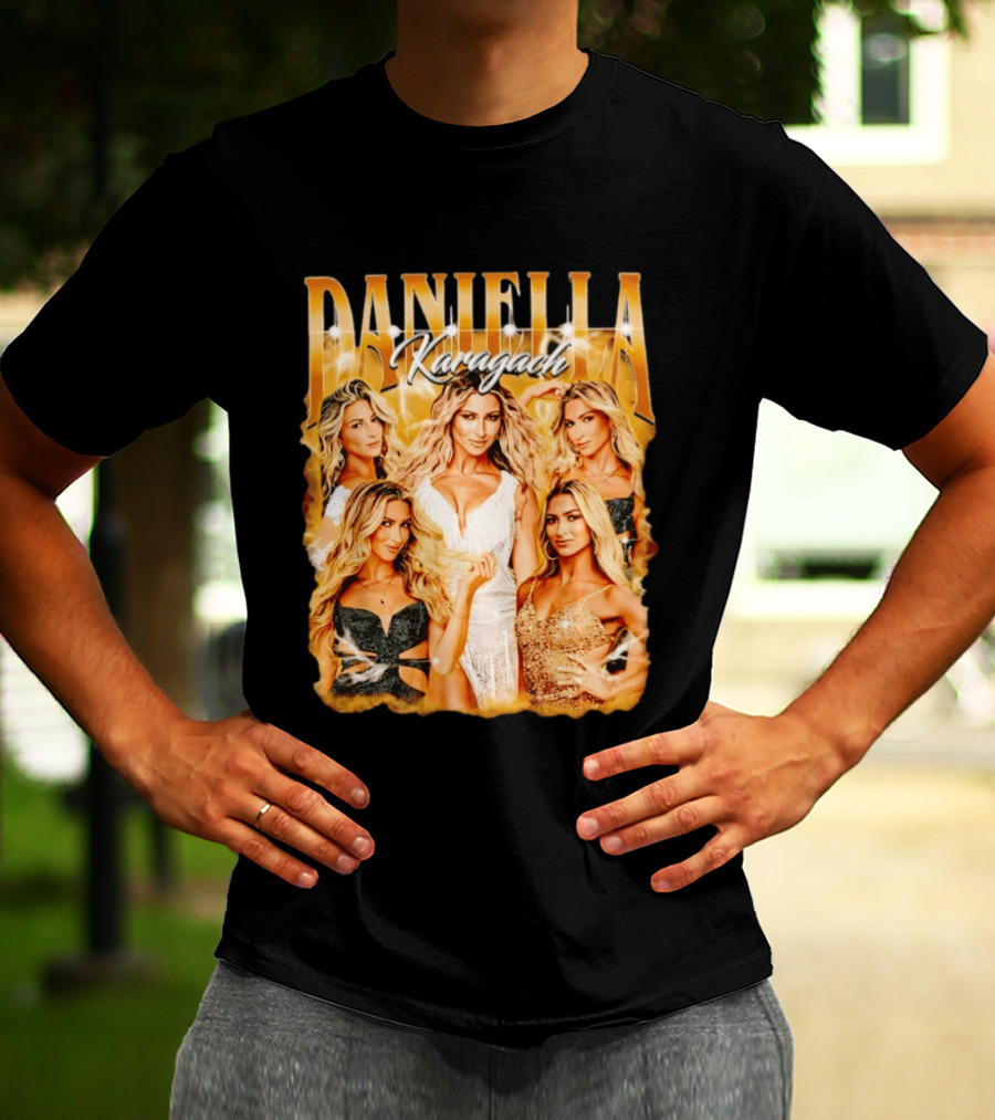 Daniella Karagach Bootleg Glam Look Sparkle T-Shirt