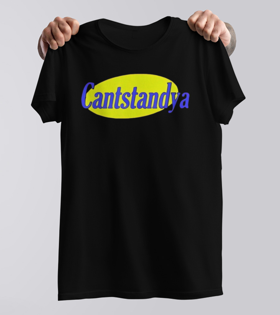 Cantstandya Classic Bold Text Oval T-Shirt