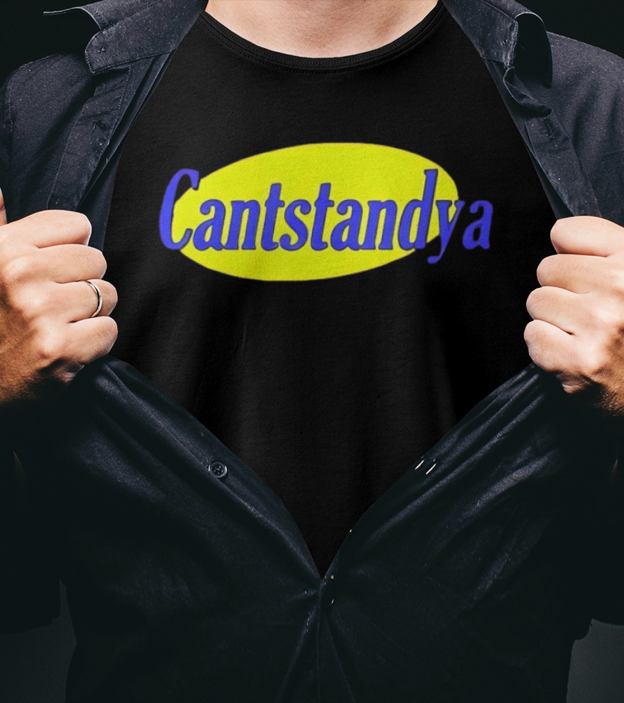 Cantstandya Classic Bold Text Oval T-Shirt