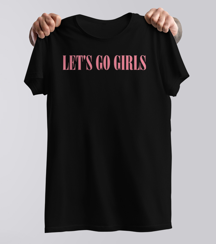 Dustin Wolf Calgary Flames Let's Go Girls T-Shirt