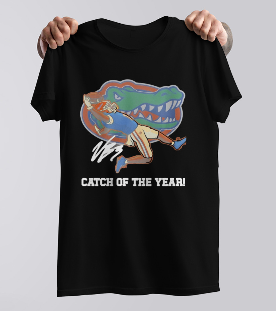 Florida Gators Catch Of The Year 2025 Vernell Brown III T-Shirt