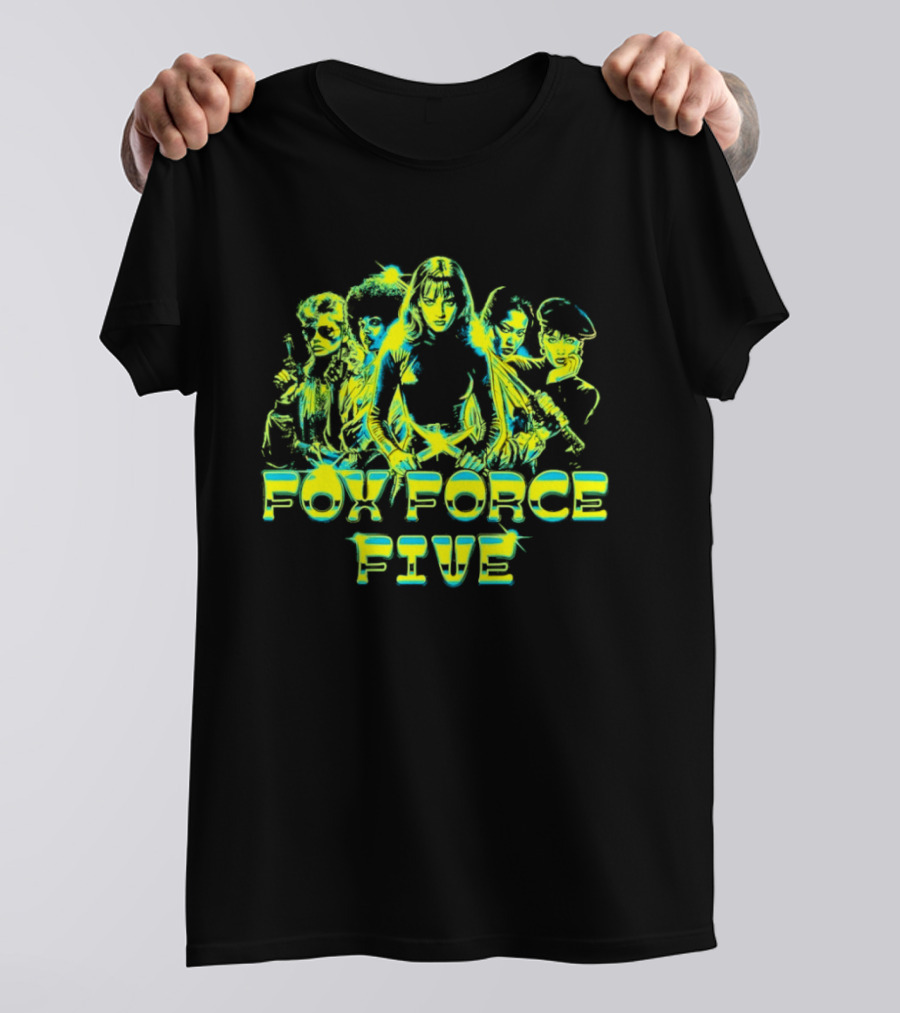 Fox Force Five Pulp Fiction Inspired Team T-Shirt
