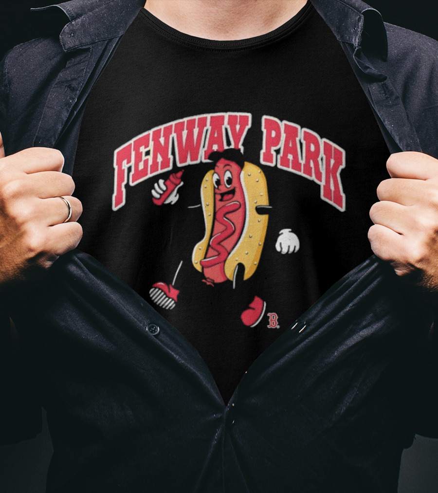 Fenway Park Hotdog Boston Red Sox Fenway Park Fenway Park T-Shirt