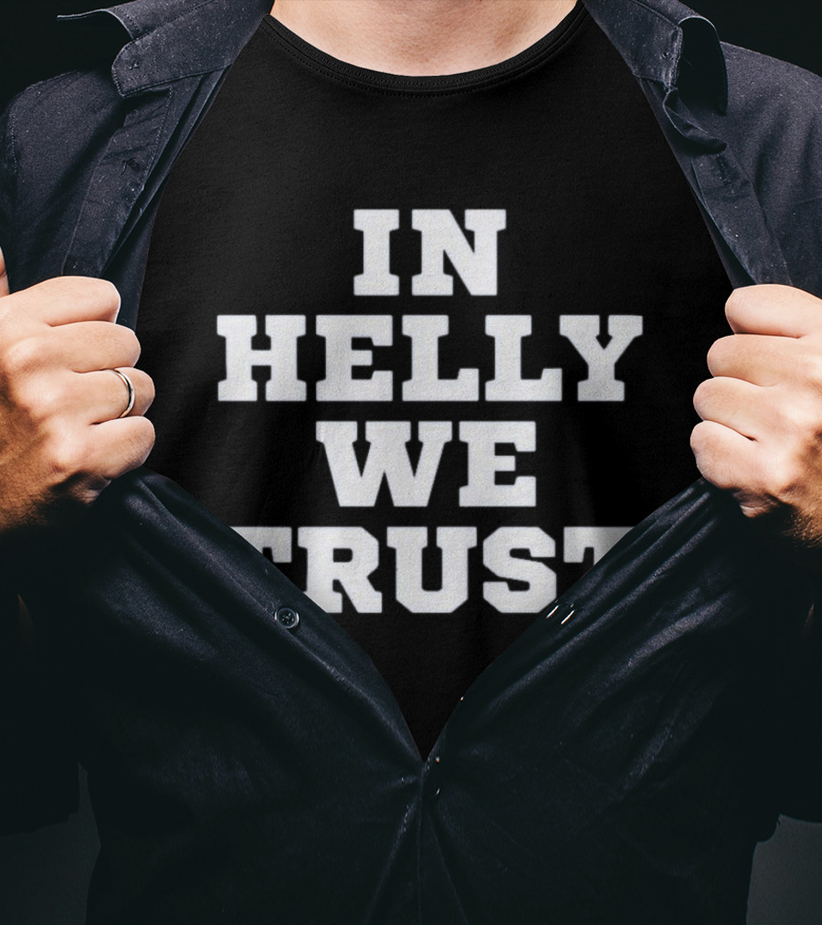 In Helly We Trust Team USA Connor Hellebuyck T-Shirt