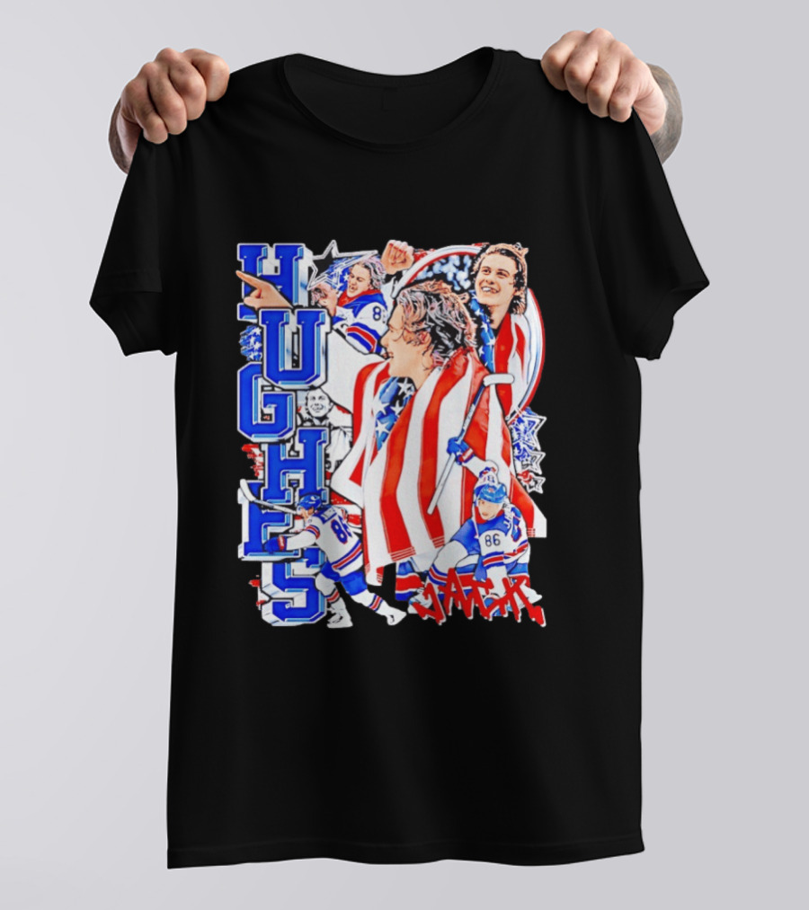Hughes USA 86 American Hockey Pride T-Shirt