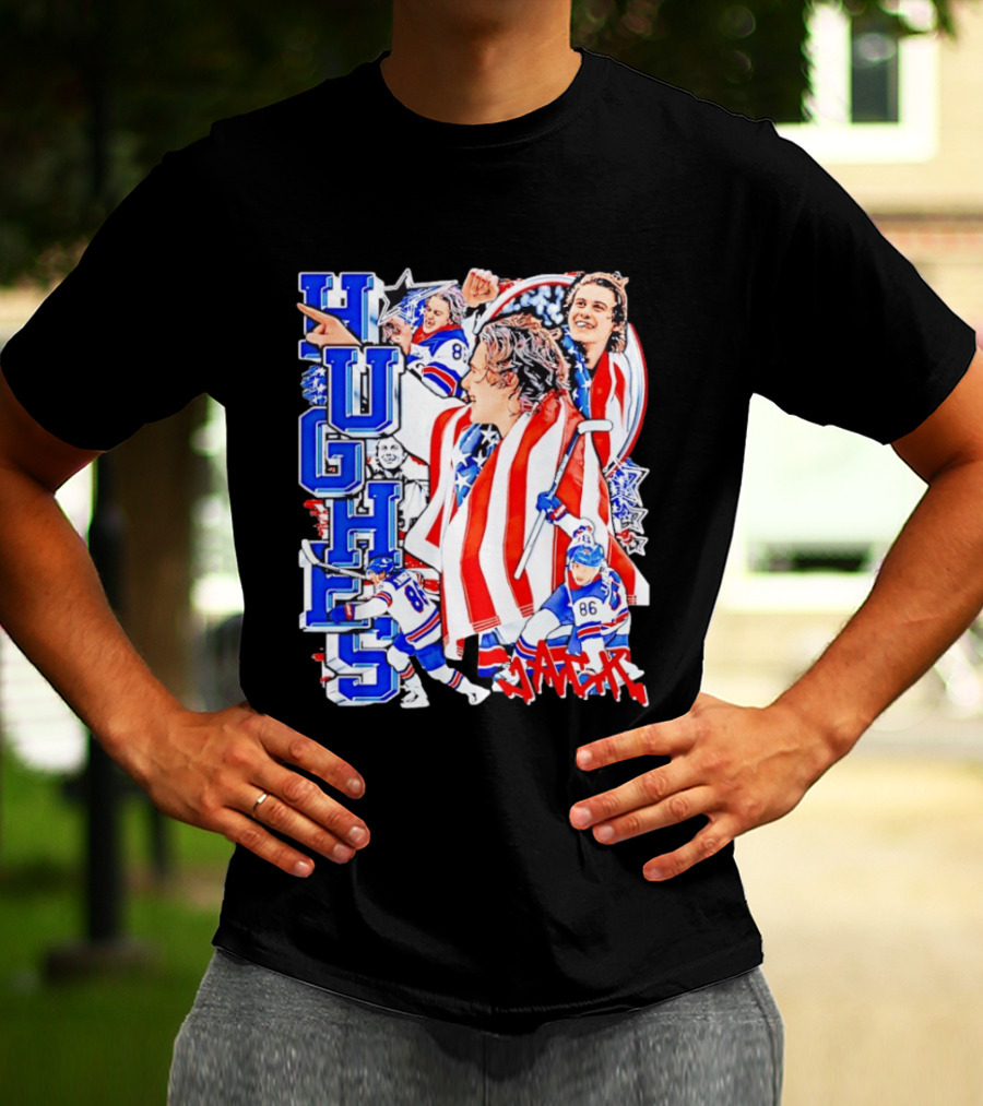 Hughes USA 86 American Hockey Pride T-Shirt