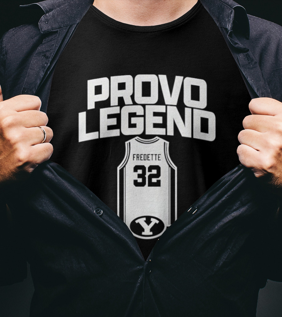 Provo Legend Fredette 32 Byu Cougars T-Shirt