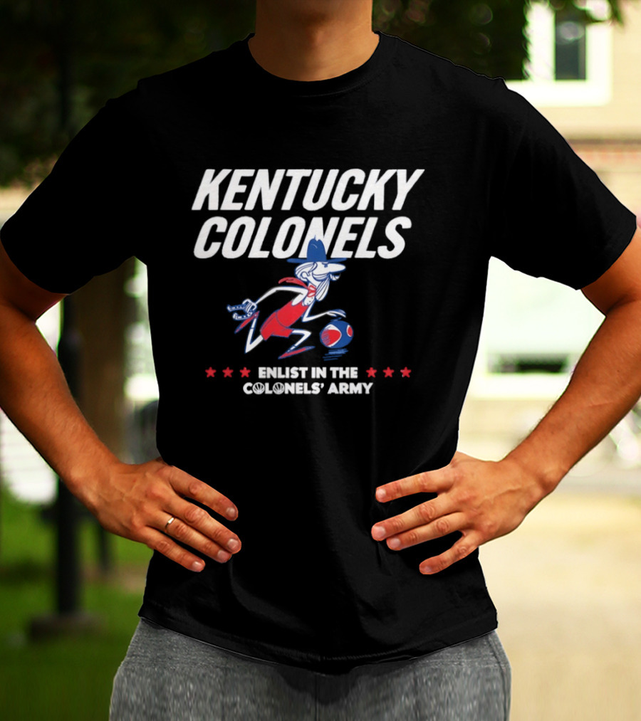 Kentucky Colonels Enlist In The Colonels' Army American Basketball Association T-Shirt