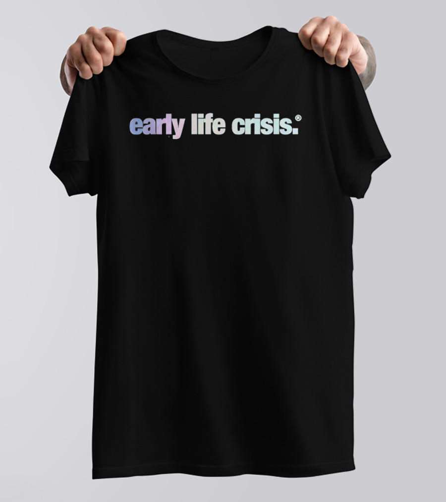 Nettspend Early Life Crisis Pastel Gradient T-Shirt
