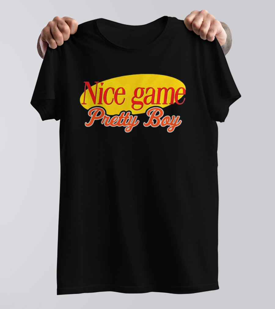 Nice Game Pretty Boy New York Mets Vintage Retro Baseball Fan T-Shirt