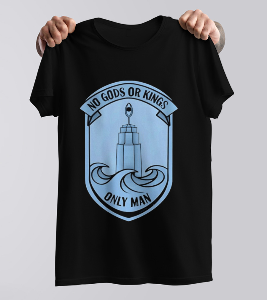 Bioshock No Gods Or Kings Only Man Rapture Lighthouse Crest T-Shirt