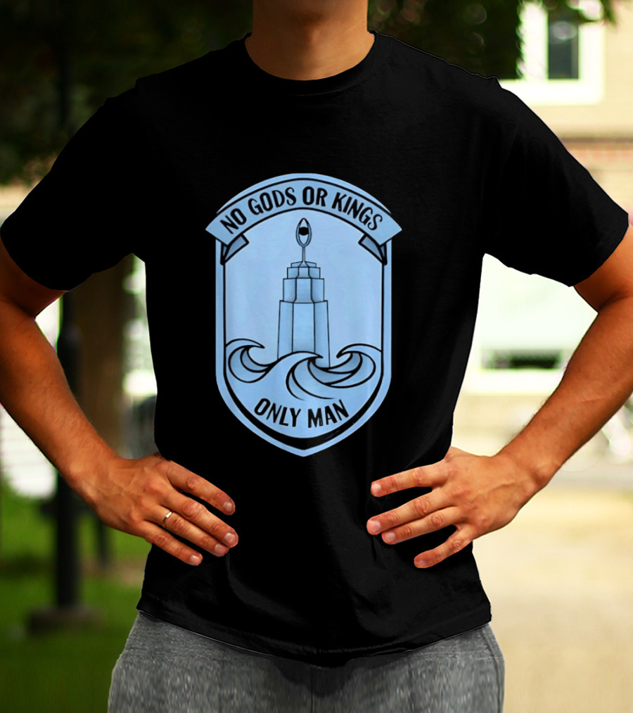 Bioshock No Gods Or Kings Only Man Rapture Lighthouse Crest T-Shirt
