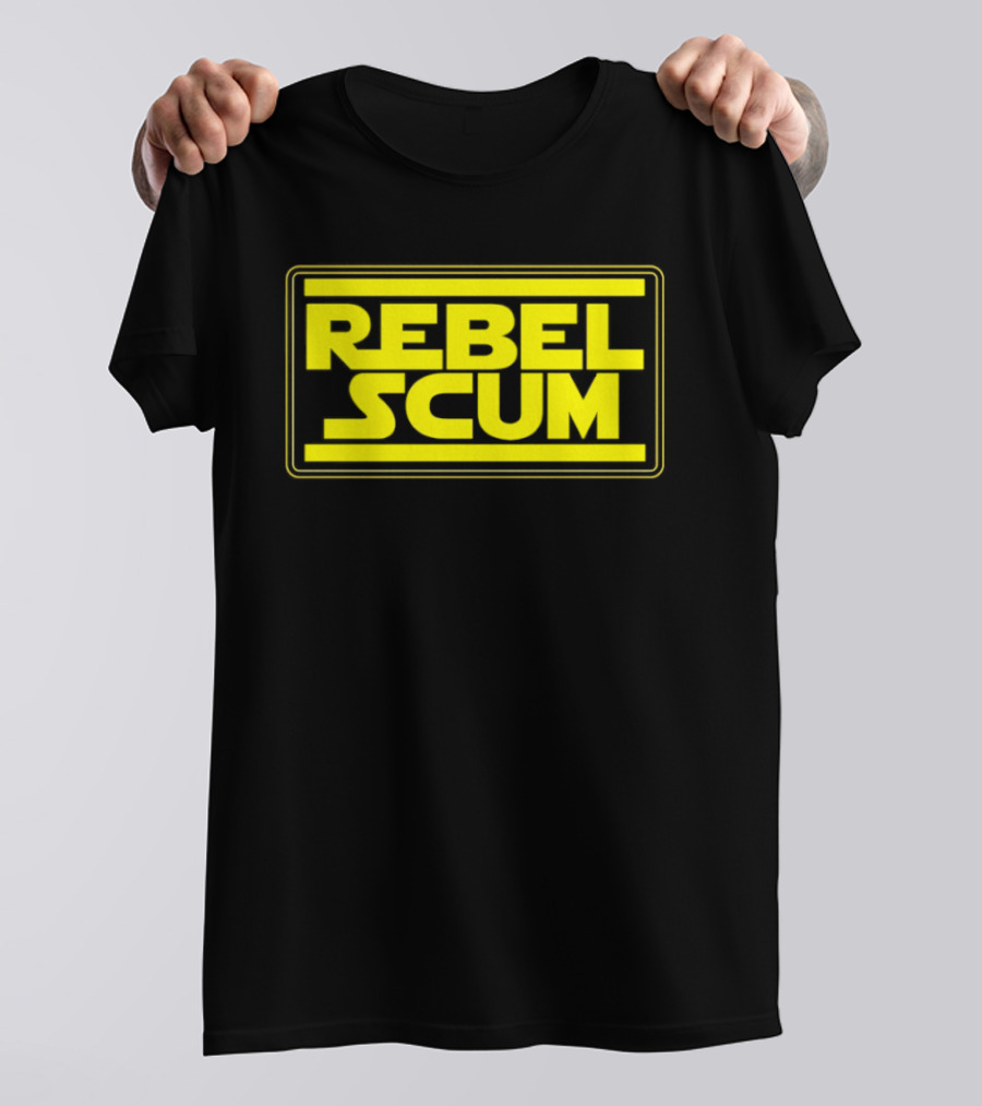 Rebel Scum Star Wars Inspired Yellow T-Shirt