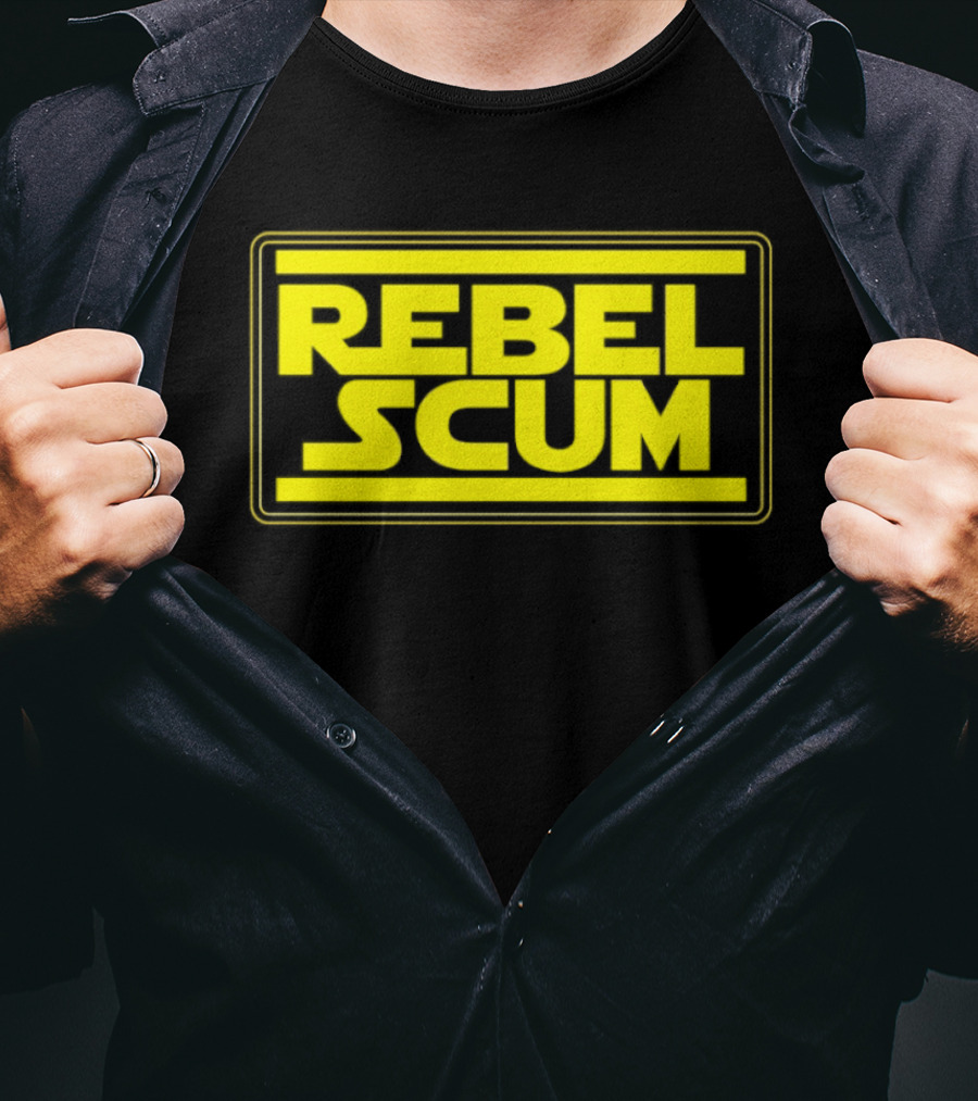 Rebel Scum Star Wars Inspired Yellow T-Shirt
