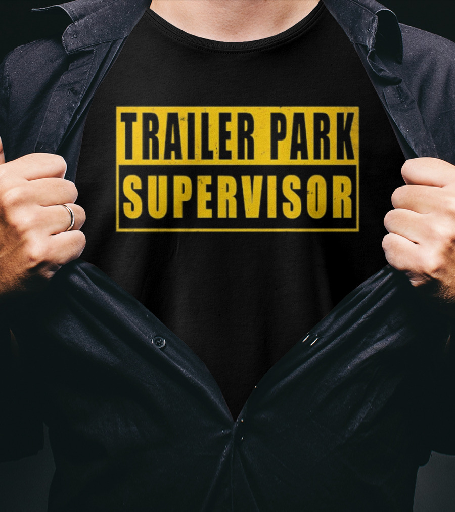 Trailer Park Supervisor Vintage Yellow Grunge T-Shirt