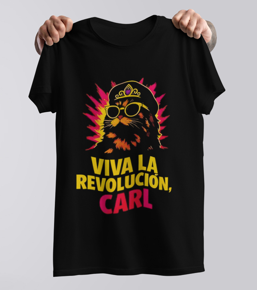 Viva La Revolucion Carl Dungeon Crawler Carl Cat Revolution T-Shirt