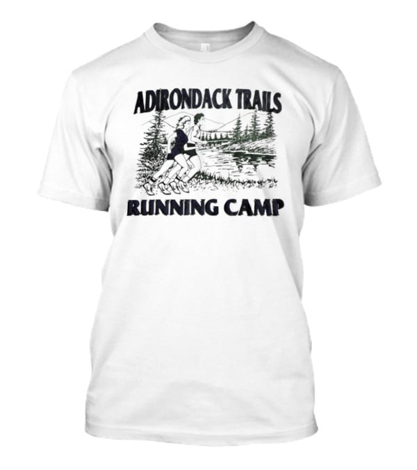 Adirondack Trails Running Camp Scenic Forest Runners T-Shirt