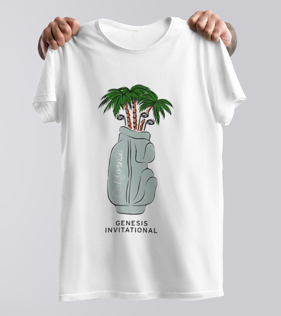 Genesis Invitational California Golf Bag Palms T-Shirt