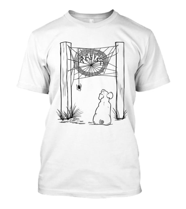 Charlotte Says RESIST With Spider Web And Pig T-Shirt