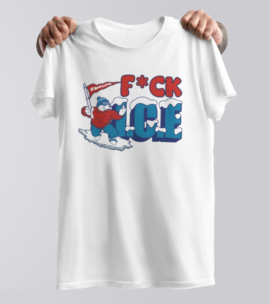 Chinga La Migra F*ck ICE No Human Is Illegal Abolish T-Shirt