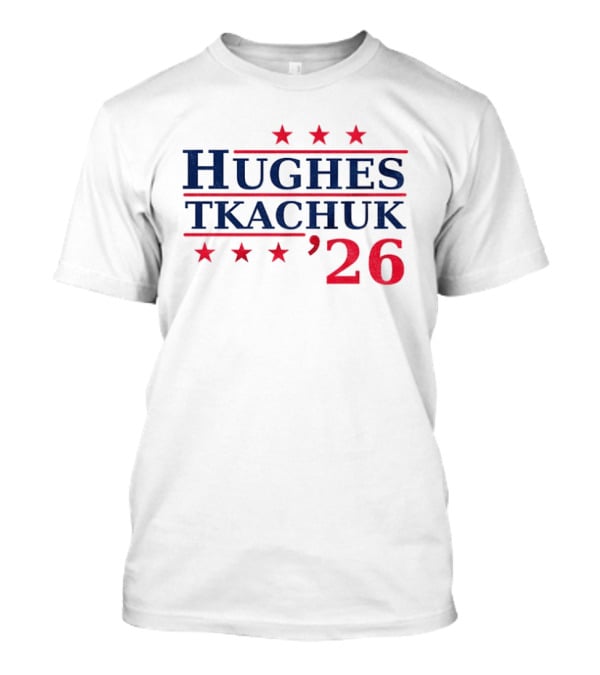 Hughes Tkachuk 26 USA Hockey Gold Medal Legends T-Shirt