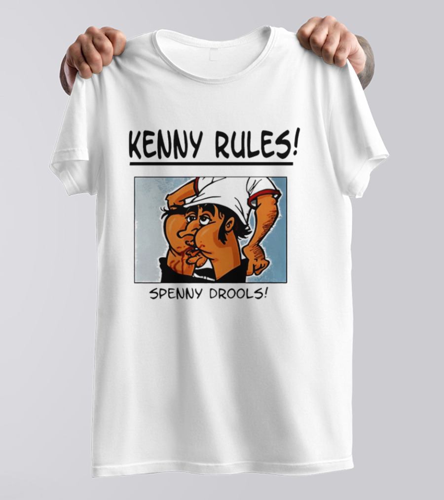 Kenny Rules Spenny Drools Cartoon Rivalry T-Shirt