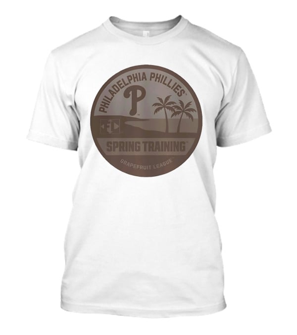 Philadelphia Phillies Spring Training Grapefruit League Palms And Sunset T-Shirt