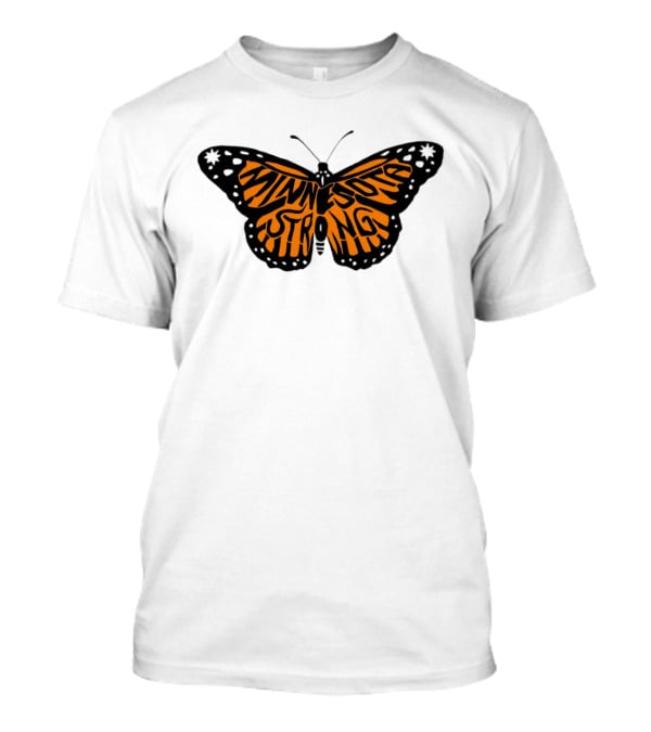 Minnesota Strong Monarch Butterfly Pride T-Shirt