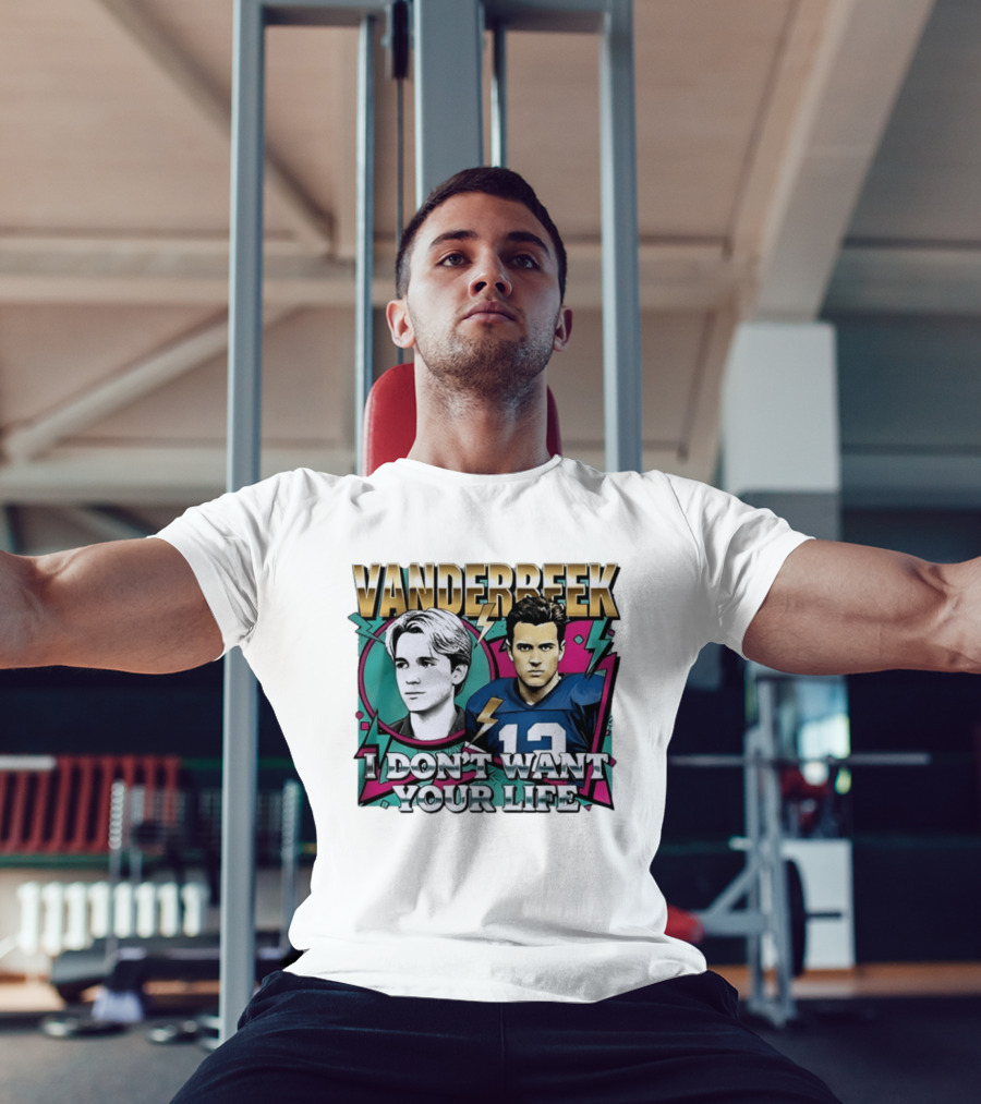 Vanderbeek I Don't Want Your Life 90s Football T-Shirt