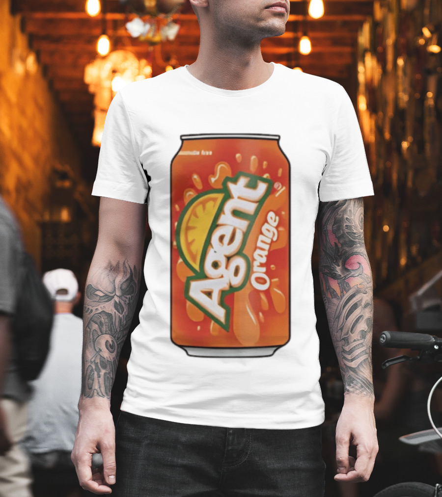 Agent Orange Soda Can T-Shirt
